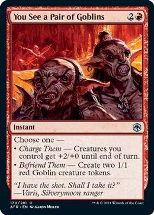 You See a Pair of Goblins #170 Magic Adventures in the Forgotten Realms