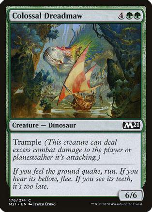 Colossal Dreadmaw Magic Core Set 2021