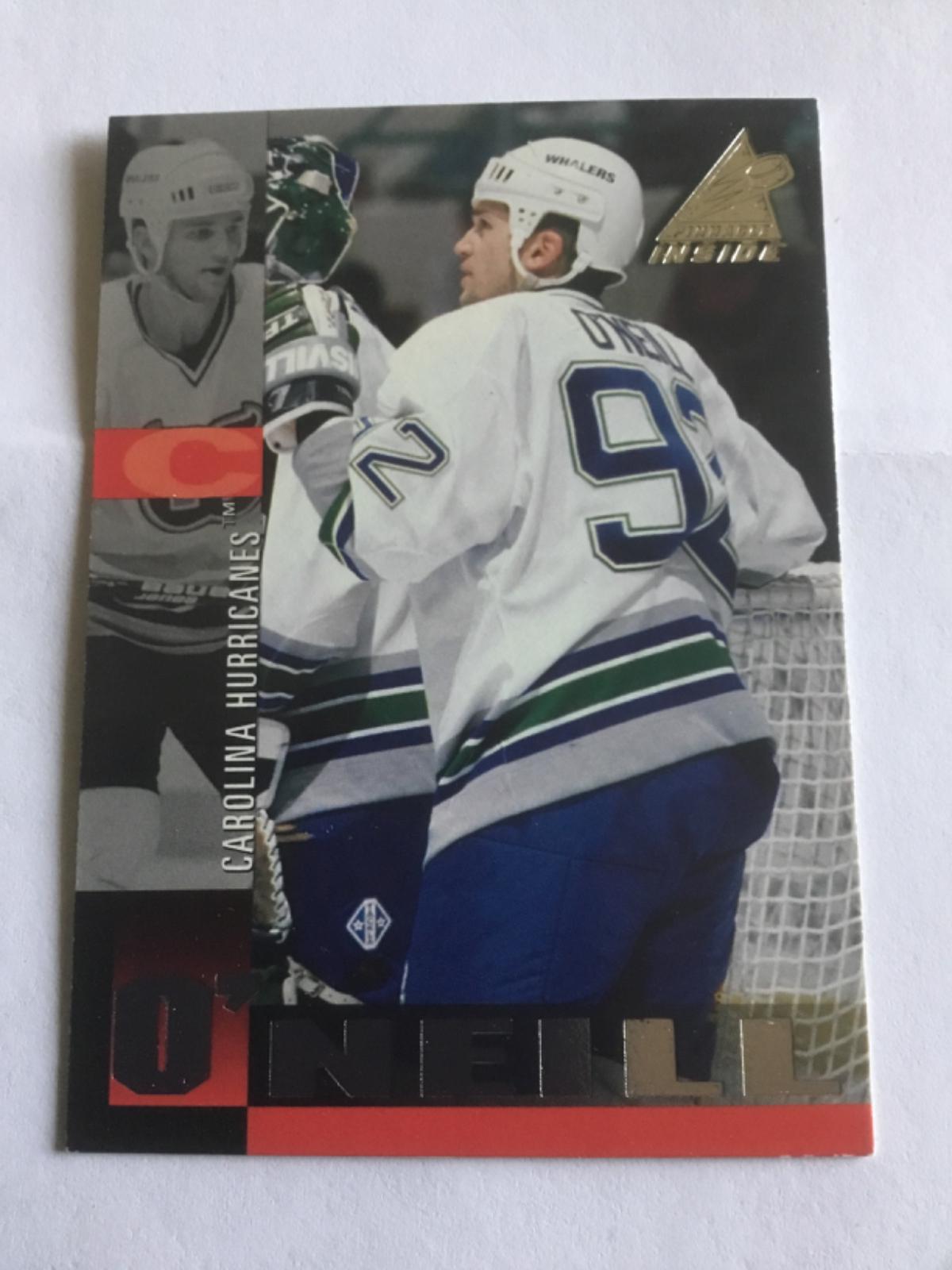 Jeff O’Neill #149 Hockey Cards 1997 Pinnacle Inside