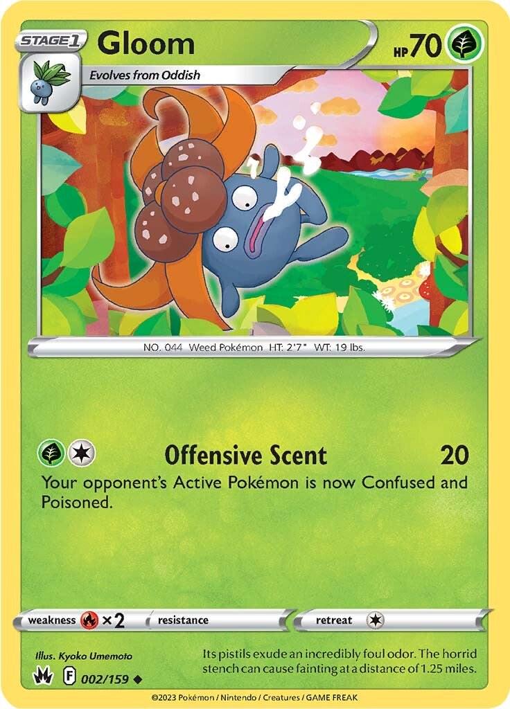 Gloom #2 Pokemon Crown Zenith