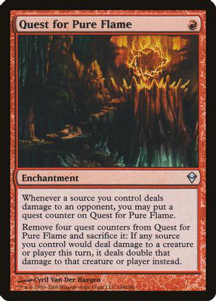 Quest for Pure Flame Magic Zendikar