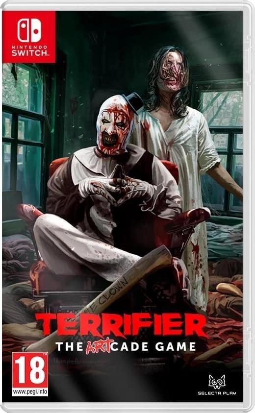 Carátula de Terrifier The Artcade Game Collector Edition para Switch (edición PAL España)