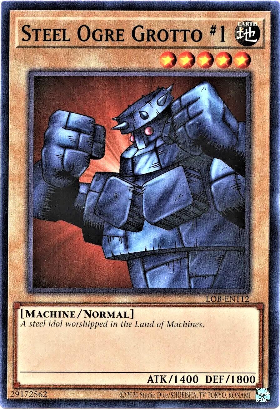Steel Ogre Grotto 1 LOB-EN112 YuGiOh Legend of Blue Eyes White Dragon: 25th Anniversary
