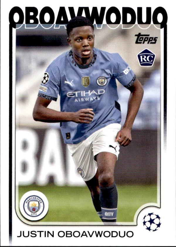 Justin Oboavwoduo #144 Soccer Cards 2024 Topps UEFA