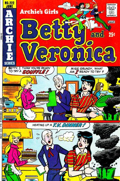 Archie's Girls Betty and Veronica #222 (1974) Comic Books Archie's Girls Betty and Veronica