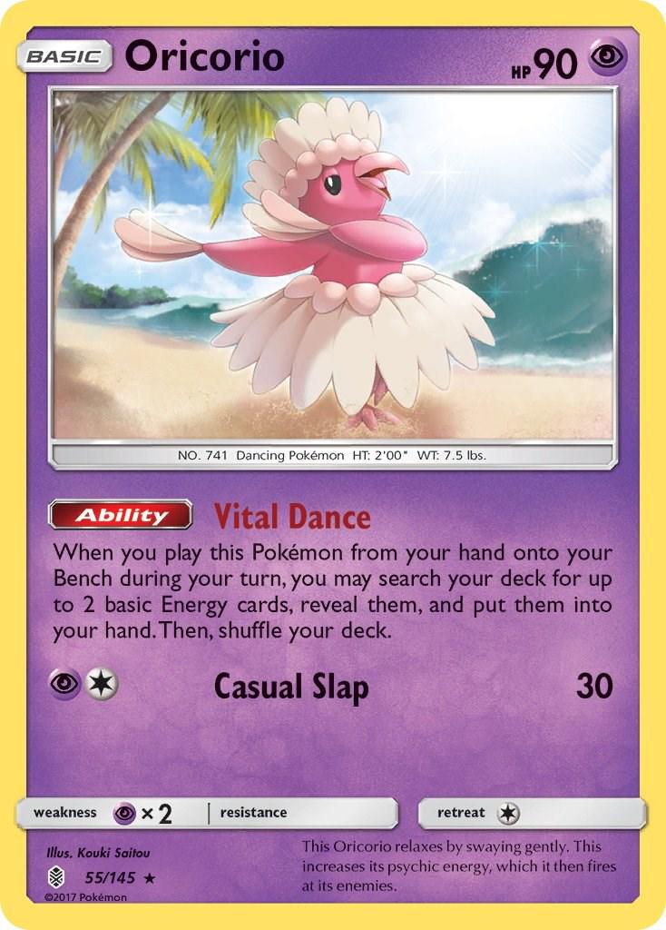 Oricorio #55 Pokemon Guardians Rising