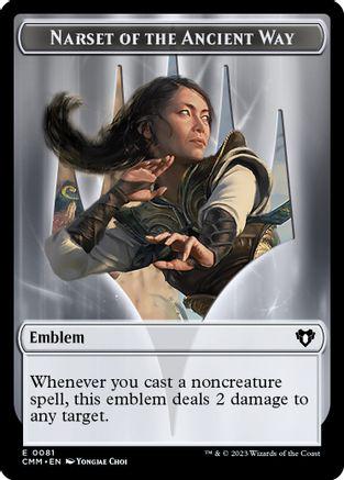 Narset of the Ancient Way #930 Magic Commander Masters