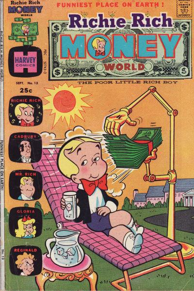 Richie Rich Money World #13 (1974) Comic Books Richie Rich Money World