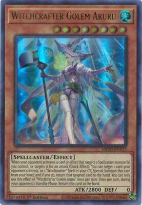 Witchcrafter Golem Aruru MP20-EN113 YuGiOh 2020 Tin of Lost Memories Mega Pack