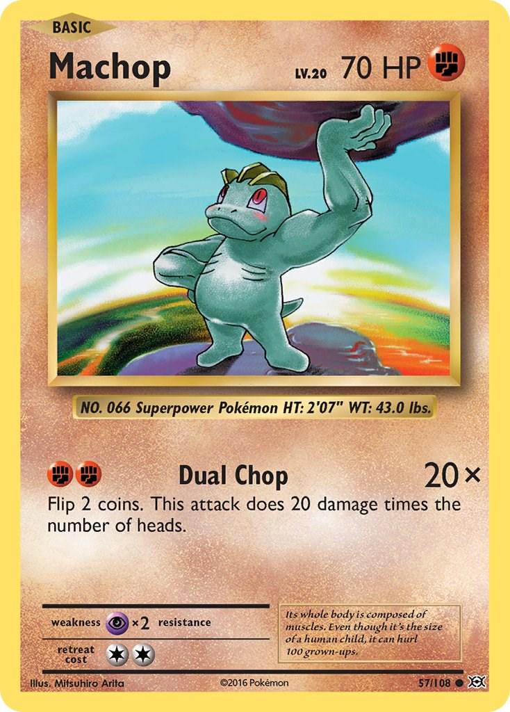 Machop #57 Pokemon Evolutions