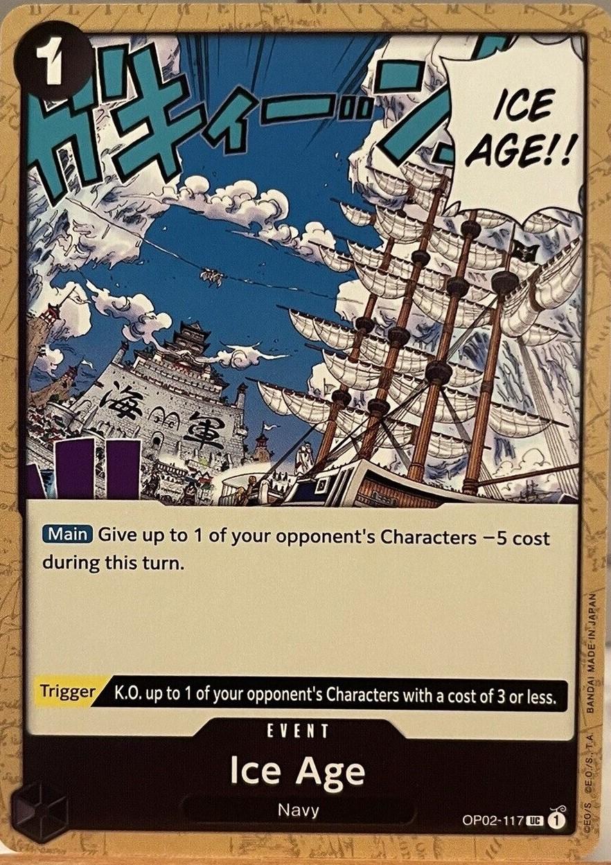 Ice Age OP02-117 One Piece Paramount War