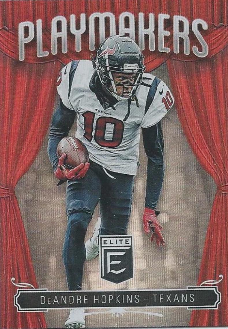 DeAndre Hopkins #PM-6 Football Cards 2019 Panini Donruss Elite Playmakers