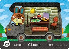 Claude #27 [Animal Crossing Welcome Amiibo] Amiibo Cards Prices