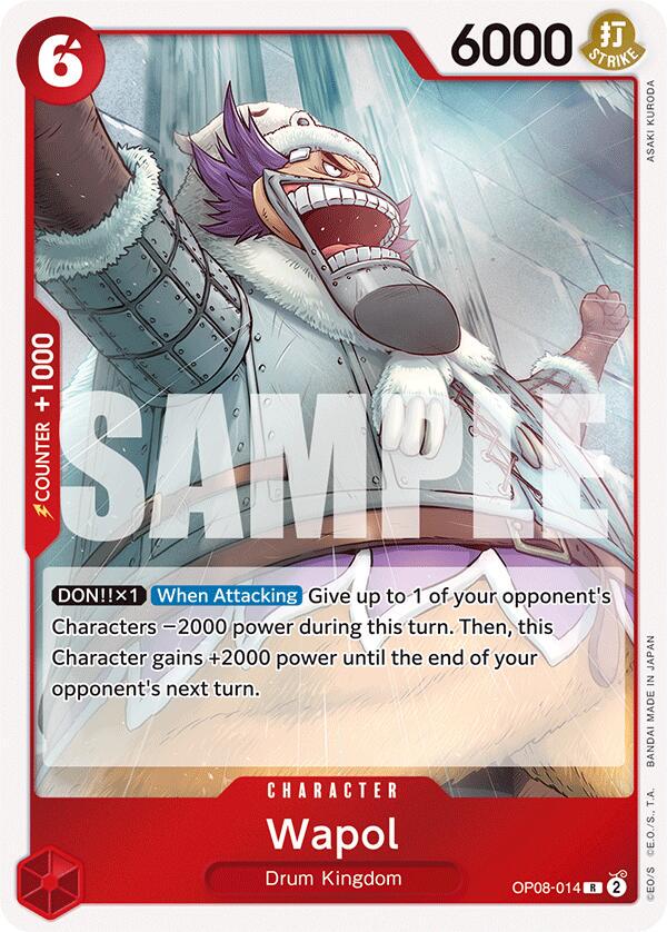 Wapol OP08-014 One Piece Two Legends