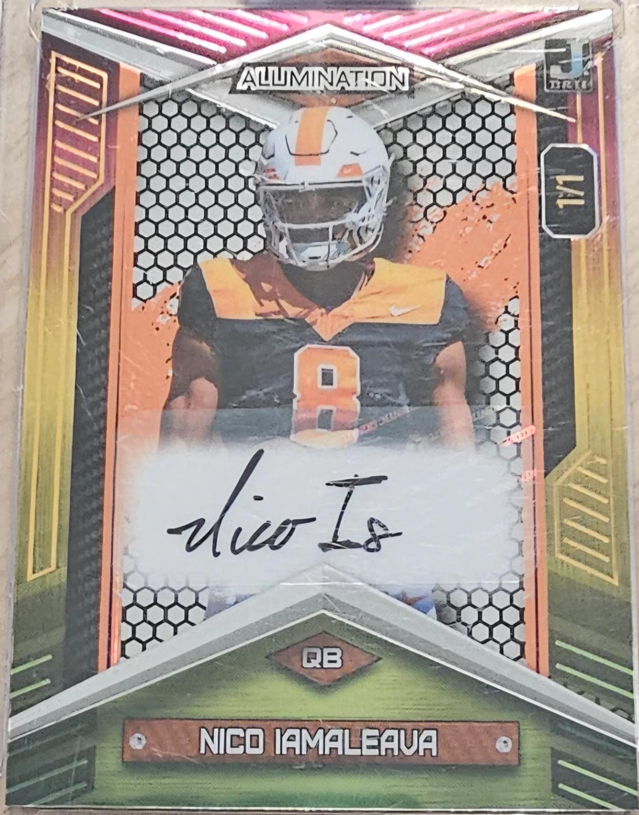Nico Iamaleava #ABC-NI 2024 Wild Card Alumination Just The Hits Football