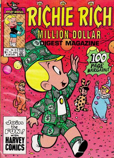 Richie Rich Million Dollar Digest #19 (1991) Comic Books Richie Rich Million Dollar Digest