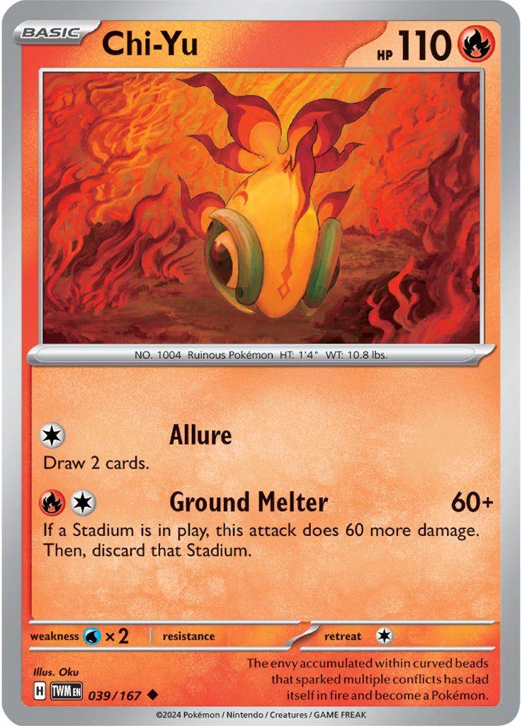 Chi-Yu #39 Pokemon Twilight Masquerade