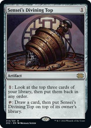 Sensei's Divining Top #314 Magic Double Masters 2022