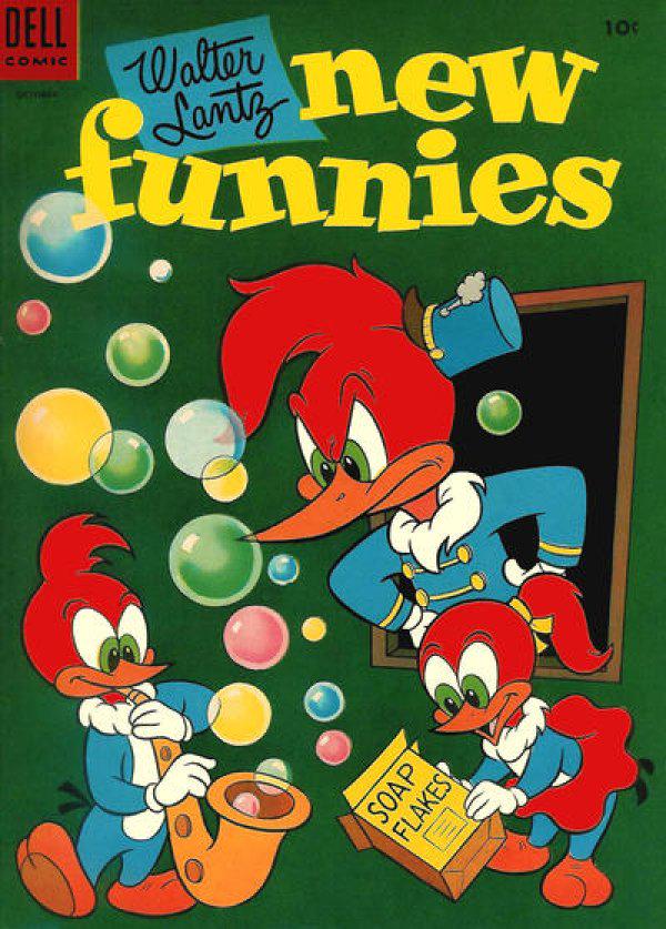 New Funnies #212 (1954) Comic Books New Funnies