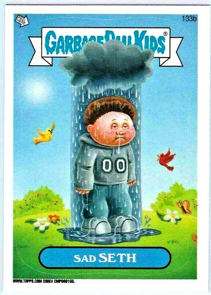 Sad SETH #133b 2013 Garbage Pail Kids