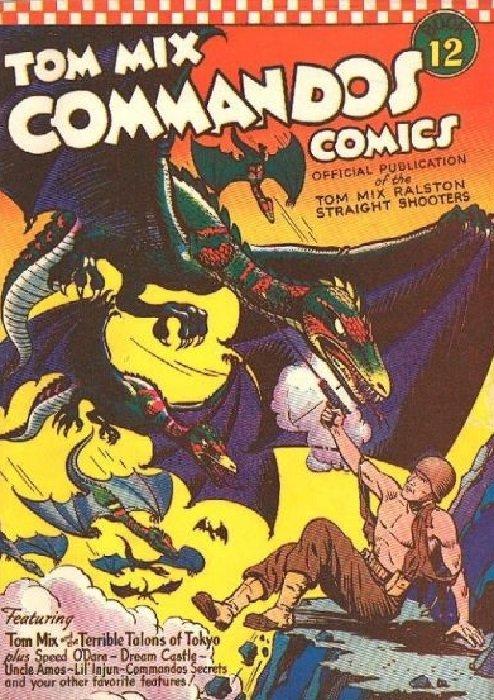 Tom Mix Commandos #12 (1942) Comic Books Tom Mix Commandos
