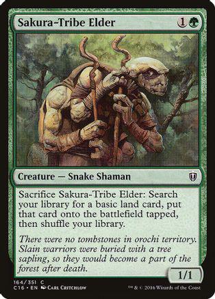 Sakura-Tribe Elder Magic Commander 2016