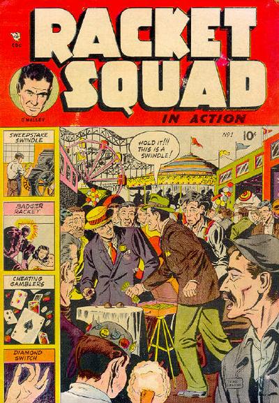 Racket Squad in Action #1 (1952) Comic Books Racket Squad in Action