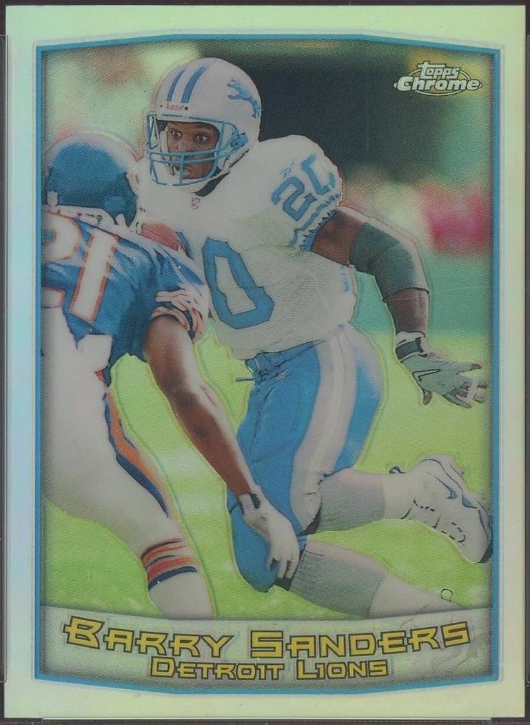 1999 Barry Sanders [Refractor] #25