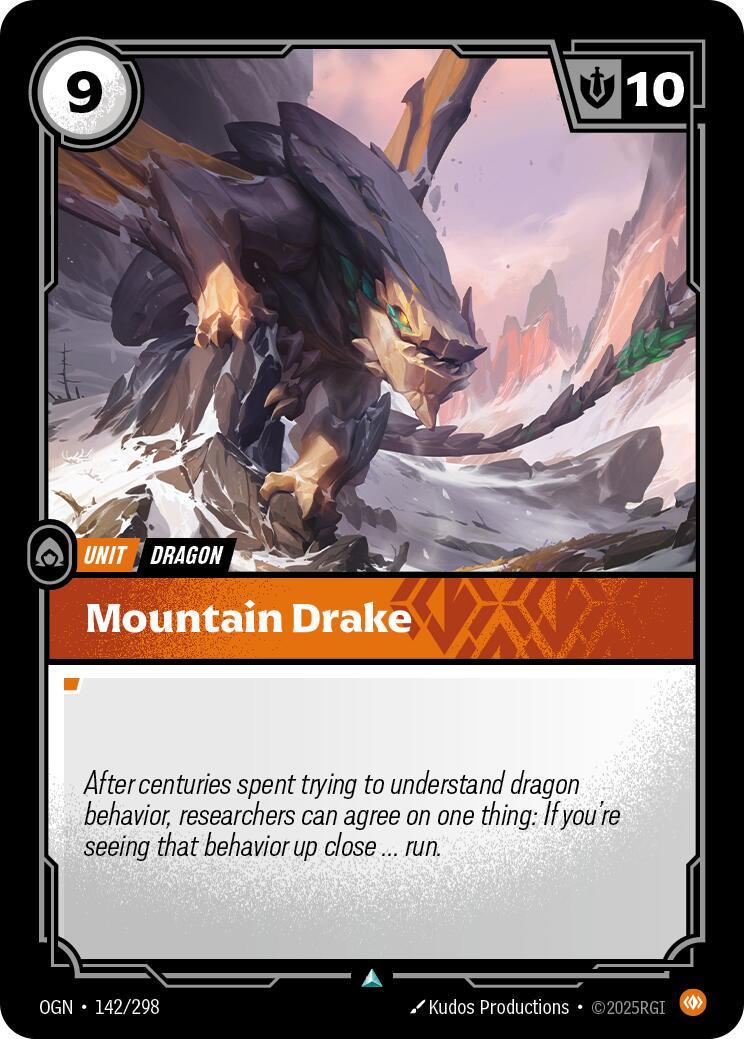 Mountain Drake front