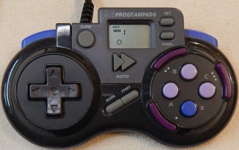 SG Programpad6 Sega Genesis
