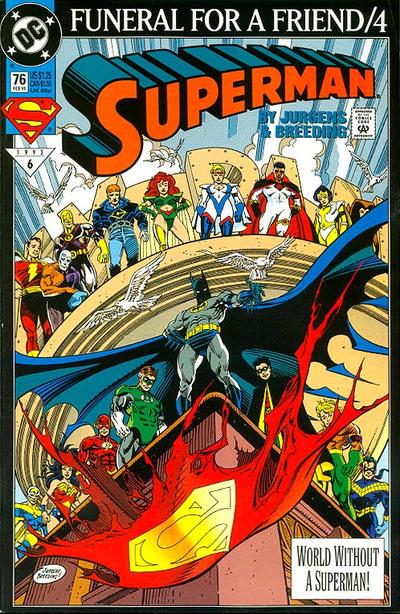 Superman #76 (1993) Comic Books Superman