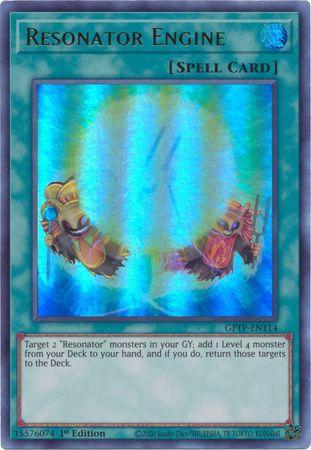 Resonator Engine GFTP-EN114 YuGiOh Ghosts From the Past