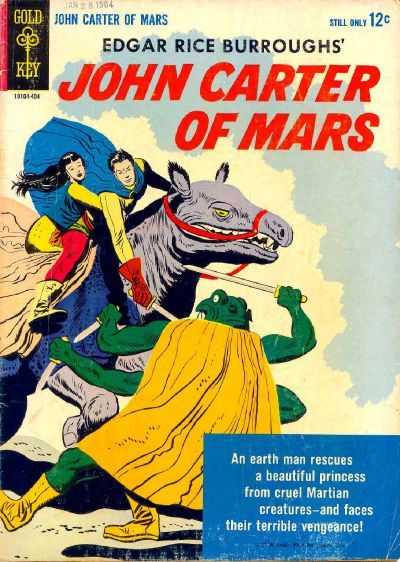 John Carter of Mars #1 (1964) Comic Books John Carter of Mars