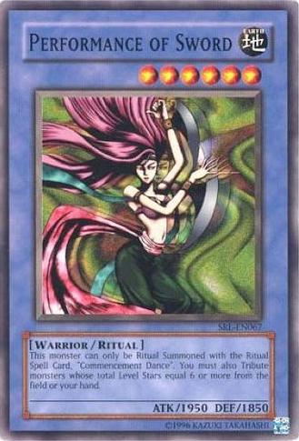 Performance of Sword SRL-067 YuGiOh Spell Ruler