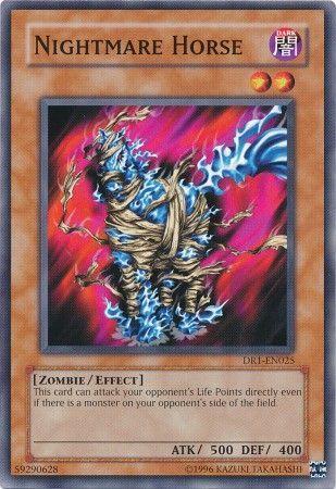 Nightmare Horse DR1-EN025 YuGiOh Dark Revelation Volume 1