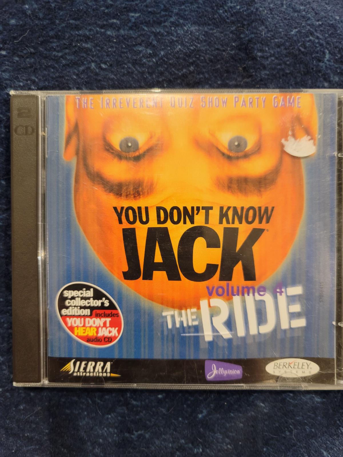 You Don't Know Jack Volume 4: The Ride PC Games