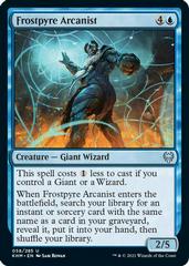 Frostpyre Arcanist [Foil] #58