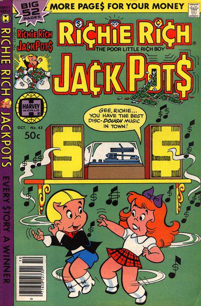 Richie Rich Jackpots #43 (1979) Comic Books Richie Rich Jackpots