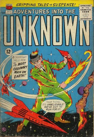 Adventures into the Unknown #148 (1964) Comic Books Adventures into the Unknown