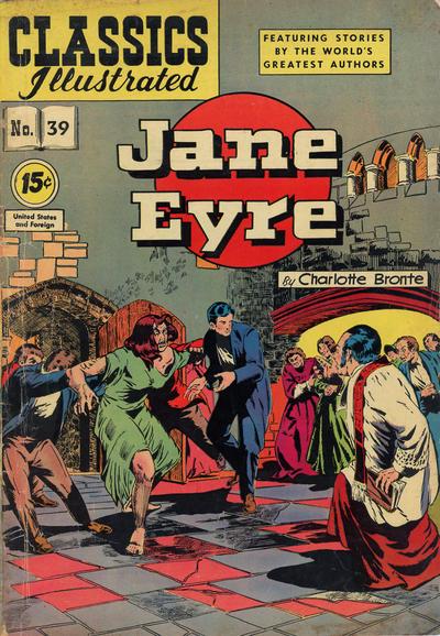 Jane Eyre #39 (1954) Comic Books Classics Illustrated