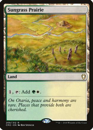 Sungrass Prairie #269 Magic Commander Anthology Volume II