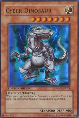 Cyber Dinosaur JUMP-EN024 YuGiOh Shonen Jump Promo