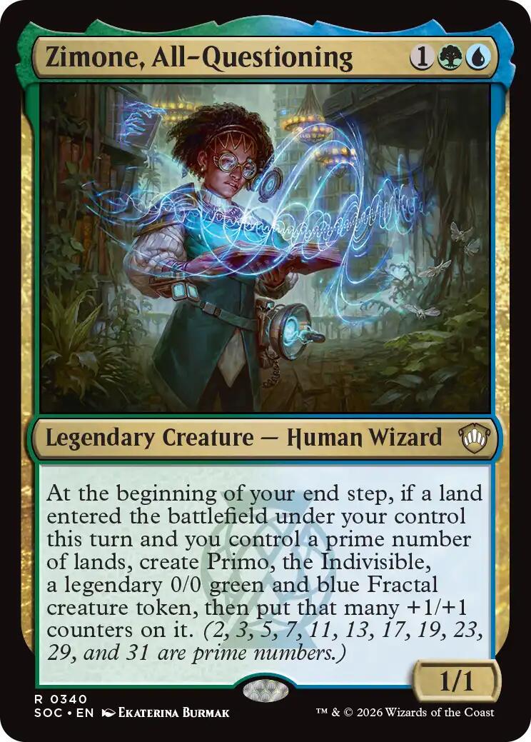 Zimone, All-Questioning (Magic Secrets of Strixhaven Commander)