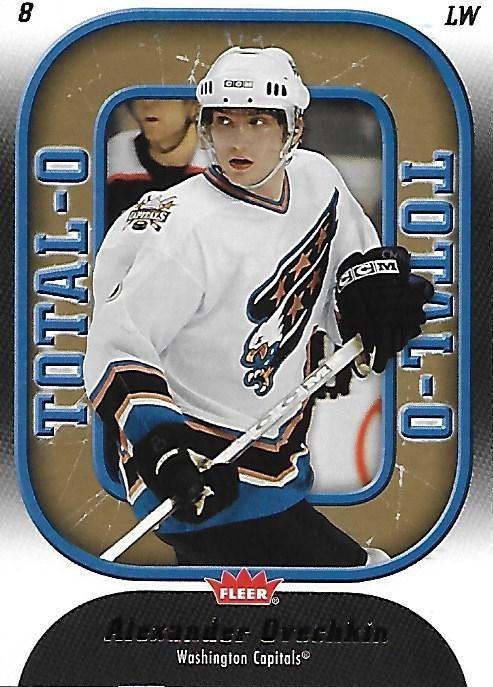 Alexander Ovechkin #O25 Hockey Cards 2006 Fleer Total O