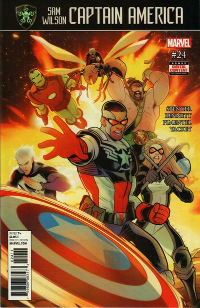 Captain America: Sam Wilson #24 (2017) Comic Books Captain America: Sam Wilson