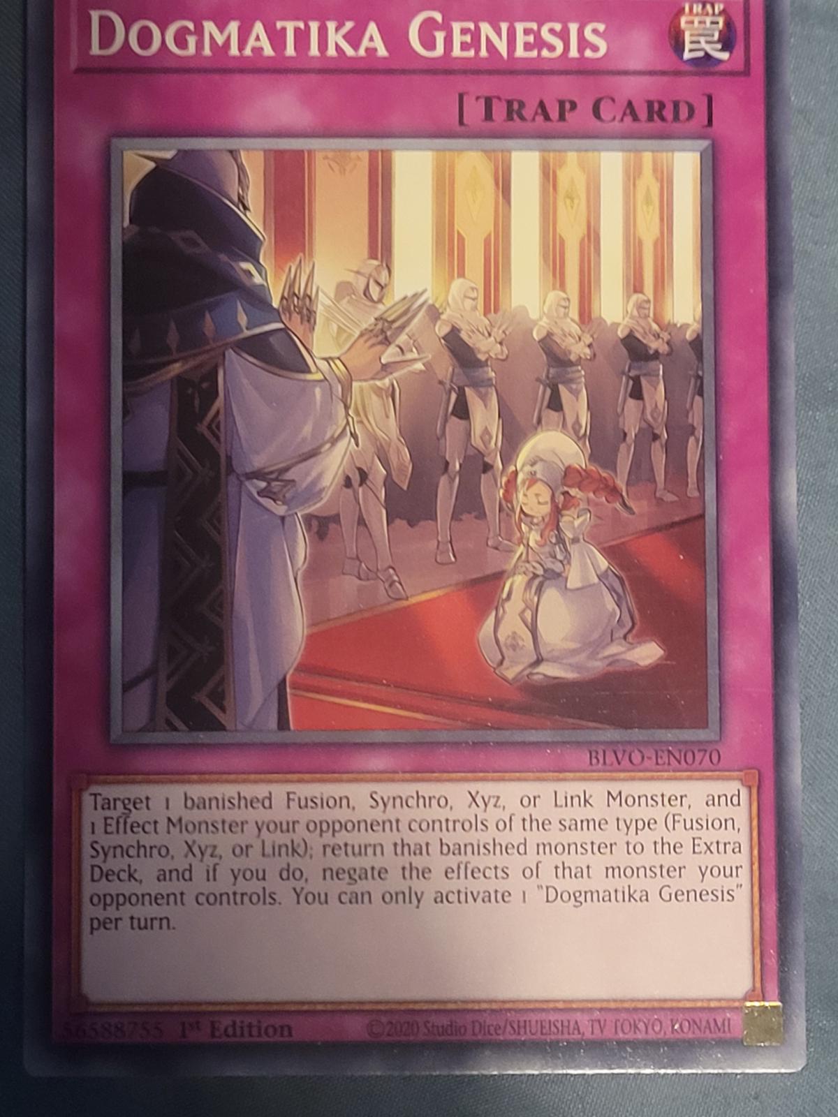 Dogmatika Genesis BLVO-EN070 YuGiOh Blazing Vortex
