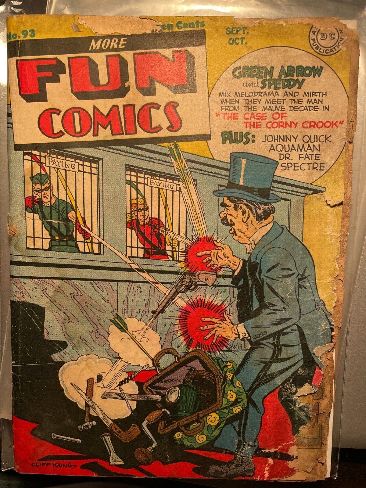 More Fun Comics #93 (1943) Comic Books More Fun Comics