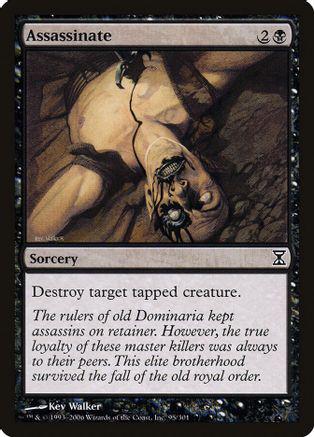 Assassinate [Foil] (Magic Time Spiral)