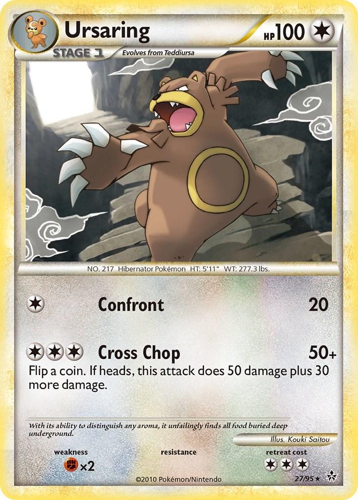 Ursaring #27 Pokemon Unleashed