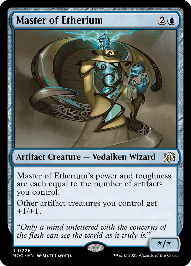 Master of Etherium #226 Magic March of the Machine Commander
